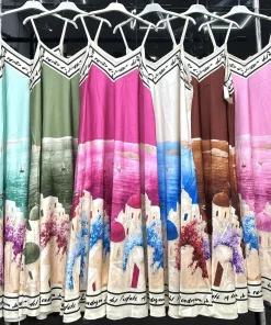 Sukienki damskie,size uni,Paczka 6szt,mix kolor