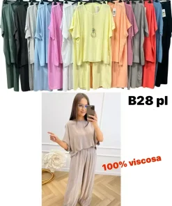 Komplety damskie WŁOSKA ,Size uni ,paczka 6 szt mix kolor