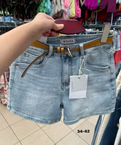 Spodenki jeansowe damskie,size 34-42,Paczka 10szt,1kolor