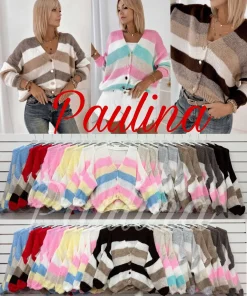 Swetry damskie,size uni,Paczka 6szt,mix kolor