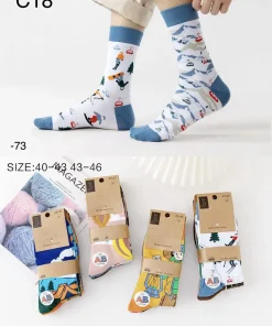 Skarpety MĘSKIE,Size 40-46,paczka 24szt, mix kolor