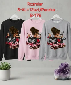 Bluzy damskie,size s-xl,Paczka 12szt,mix kolor