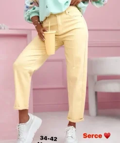 Jeansy damskie,size 34-42,Paczka 10szt,1kolor