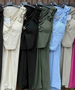 Komplety damskie WŁOSKA ,Size uni ,paczka 6 szt mix kolor