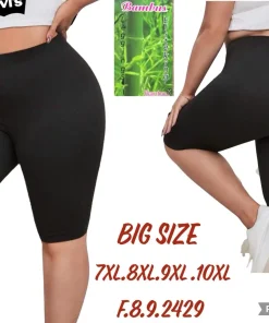 Legginsy Damskie,Size 7xl-10xl,paczka 12szt, 1 kolor