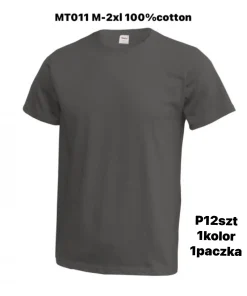 Bluzki MĘSKIE,Size m-2xl,paczka 12szt, 1 kolor