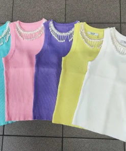 Bluzki Damskie,Size uni,paczka 12szt, mix kolor