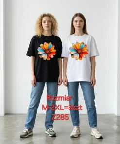 Bluzki damskie,size m-2xl,Paczka 8szt,mix kolor