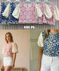 Bluzki damskie,size uni,Paczka 6szt,mix kolor