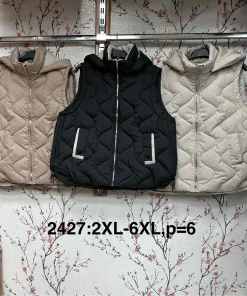 Kamizelki damskie,size 2-6xl,Paczka 5szt,1kolor