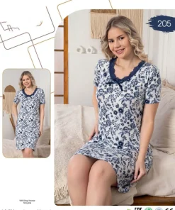 Koszule nocne Damskie,Size m-xl,paczka 6szt, 1 kolor
