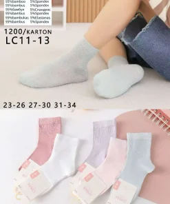 Skarpetki DZIECIĘCA,Size 23/26-31/34,paczka 40szt, mix kolor