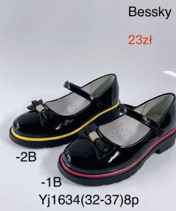 Buty Baleriny DZIECIĘCE (32-37, 8par) 1 kolor