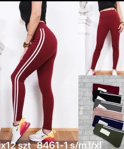 Legginsy Damskie,Size s/m-l/xl,paczka 12szt, mix kolor