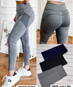 Legginsy Damskie,Size s-l,paczka 12szt, mix kolor