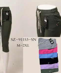 Spodnie Damskie,Size m-2xl,paczka 12szt, mix kolor