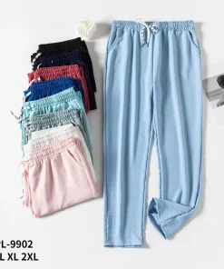 Spodnie Damskie,Size m-2xl,paczka 12szt, mix kolor