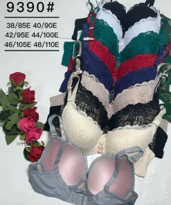Biustonosz E Damskie,Size 38/85-48/110,paczka 6szt, 1 kolor