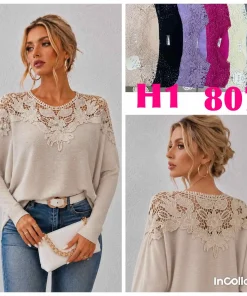 Swetry damskie,size l/xl-2/3xl,Paczka 12szt,mix kolor