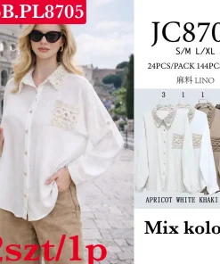 Koszule Damskie,Size s/m-l/xl,paczka 12szt, mix kolor