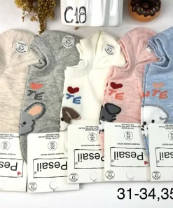 Stopki DZIECIĘCA,Size 31/34-35/38,paczka 40szt, mix kolor