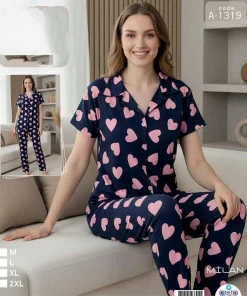 Piżamy Damskie,Size m-2xl,paczka 6szt, 1 kolor