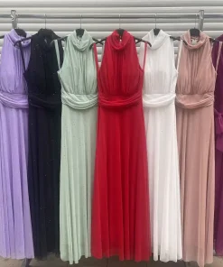 Sukienki damskie WŁOSKA ,Size uni ,paczka 6 szt mix kolor