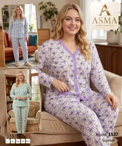 Piżamy Damskie,Size l-4xl,paczka 15szt, mix kolor