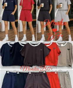 Komplety damskie WŁOSKA ,Size uni ,paczka 6 szt mix kolor
