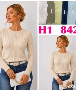 Swetry damskie,size l/xl-2/3xl,Paczka 12szt,mix kolor