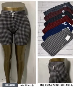 Spodenki Damskie,Size 2xl/3xl-5xl/6xl,paczka 12szt, mix kolor