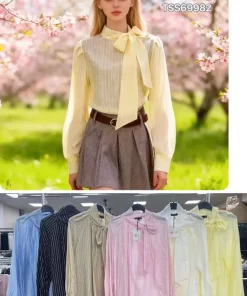 Bluzki damskie WŁOSKA ,Size uni ,paczka 6 szt mix kolor