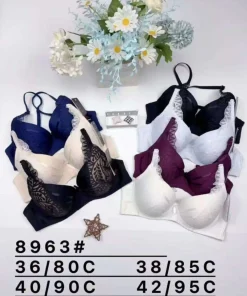 Biustonosz C Damskie,Size 36/80-42/95,paczka 6szt, 1 kolor