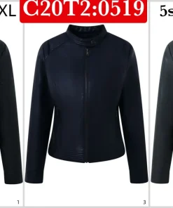 Kurtki skórzane Damskie,Size 3xl-7xl,paczka 5szt, 1 kolor