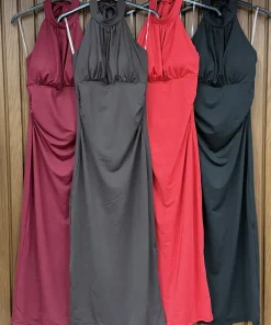 Sukienki damskieWŁOSKA ,Size uni ,paczka 6 szt mix kolor