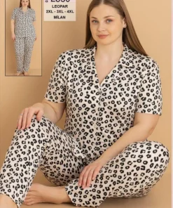 Piżamy Damskie,Size 3xl-5xl,paczka 6szt, 1 kolor