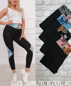 Legginsy Damskie,Size s/m-xl/2xl,paczka 12szt, mix kolor