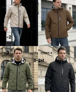 Kurtki MĘSKA ,size s-2xl,Paczka 5szt,1kolor
