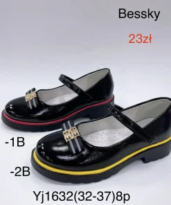Buty Baleriny DZIECIĘCE (32-37, 8par) 1 kolor