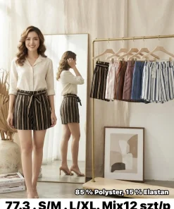 Spodenki Damskie,Size s/m-l/xl,paczka 12szt, mix kolor