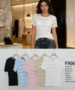 Bluzki damskie,size uni,Paczka 10szt,mix kolor