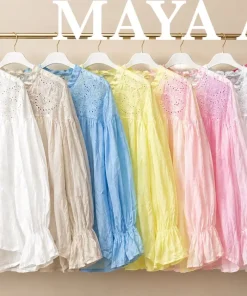 Bluzki damskie,size uni,Paczka 6szt,mix kolor