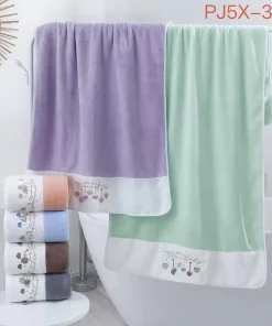 Komplet Ręcznik z mikrofibra Rozmiar : 70/140 Paczka : 12szt / mix kolor