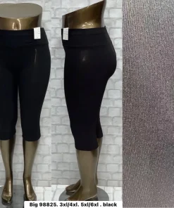 Legginsy Damskie,Size 3xl/4xl-5xl/6xl,paczka 12szt, 1 kolor
