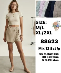 Spodenki Damskie,Size m/l-xl/2xl,paczka 12szt, mix kolor