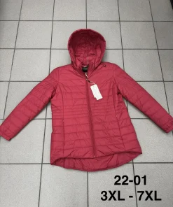 Kurtki damskie,size 3-7xl,Paczka 5szt,1kolor
