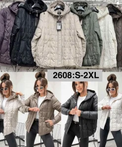 Kurtki damskie,size s-2xl,Paczka 5szt,1kolor
