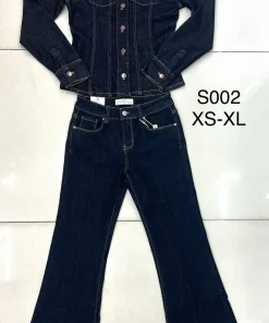 Kurtki Jeansowe Damskie,Size xs-xl,paczka 12szt, 1 kolor