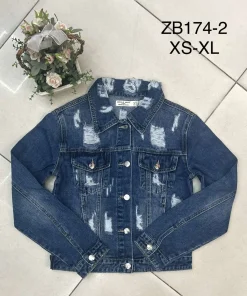Kurtki Jeansowe Damskie,Size xs-xl,paczka 10szt, 1 kolor