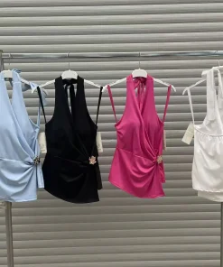 Bluzki damskie WŁOSKA ,Size uni ,paczka 6 szt mix kolor